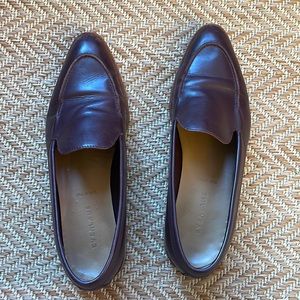 Everlane Modern loafers, deep burgundy, size 9.5, used, good shape